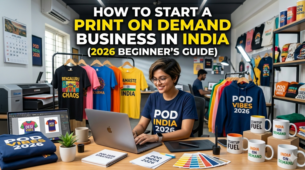 How to Start a Print on Demand Business in India 2026