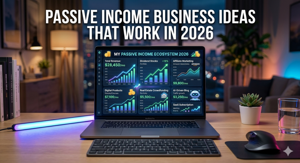 Passive Income Business Ideas That Actually Work in 2026